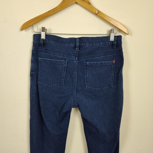 Spanx Jeans Womens 29 Blue The Slim X Super Skinny High Rise Stretch Denim - Picture 8 of 15